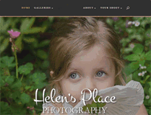 Tablet Screenshot of helensplacephotography.com